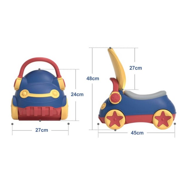 Γιογιό-Κάθισμα Bebe Stars Car Blue 74-181 Γιογιό-Κάθισμα Bebe Stars Car Blue 74-181