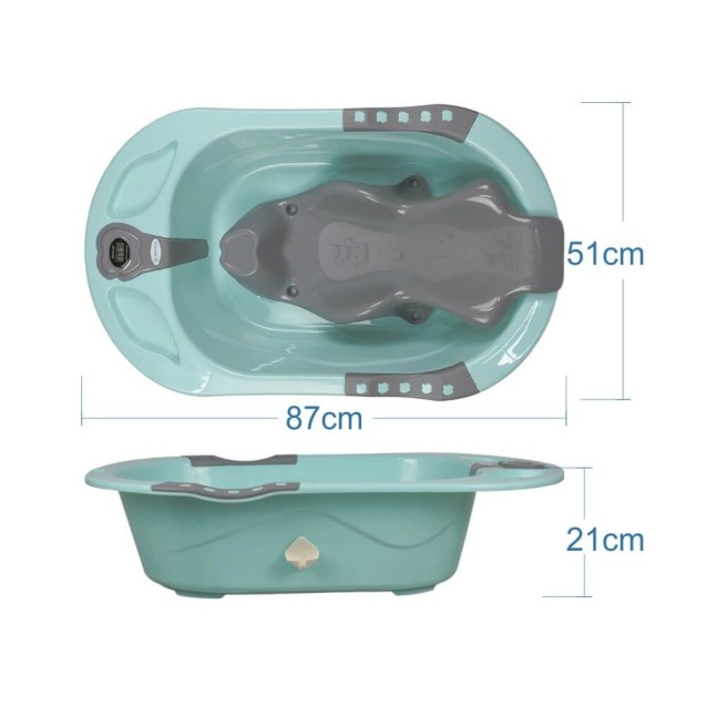 Μπανιέρα Bebe Stars Bubble Mint 23-184 Μπανιέρα Bebe Stars Bubble Mint 23-184