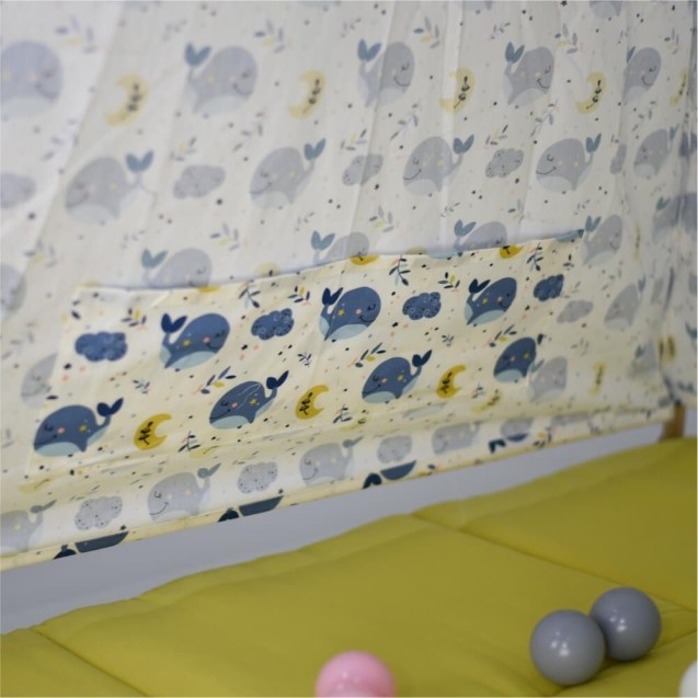 Παιδική Σκηνή με Μπάλες Bebe Stars Whale 302-181 Παιδική Σκηνή με Μπάλες Bebe Stars Whale 302-181