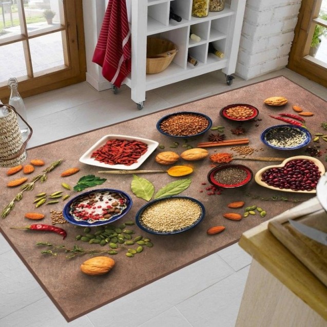 Χαλάκι Κουζίνας Dimcol Spices 248 80x200 Χαλάκι Κουζίνας Dimcol Spices 248 80x200