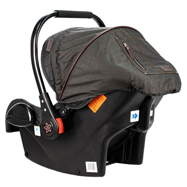 Κάθισμα Αυτοκινήτου Bebe Stars Baby Plus Graphite 007-189 0-13kg Κάθισμα Αυτοκινήτου Bebe Stars Baby Plus Graphite 007-189 0-13kg