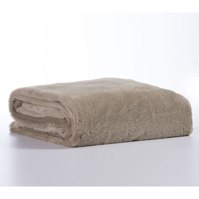 Κουβέρτα Γούνινη Υπέρδιπλη Nef-Nef Warmer Beige 240x220 Κουβέρτα Γούνινη Υπέρδιπλη Nef-Nef Warmer Beige 240x220