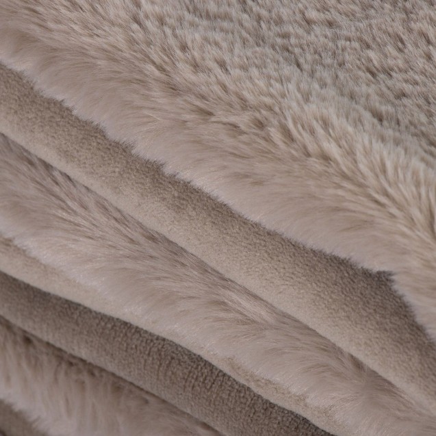 Κουβέρτα Γούνινη Υπέρδιπλη Nef-Nef Warmer Beige 240x220 Κουβέρτα Γούνινη Υπέρδιπλη Nef-Nef Warmer Beige 240x220