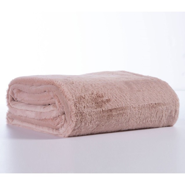 Κουβέρτα Γούνινη Υπέρδιπλη Nef-Nef Warmer Pink 240x220 Κουβέρτα Γούνινη Υπέρδιπλη Nef-Nef Warmer Pink 240x220