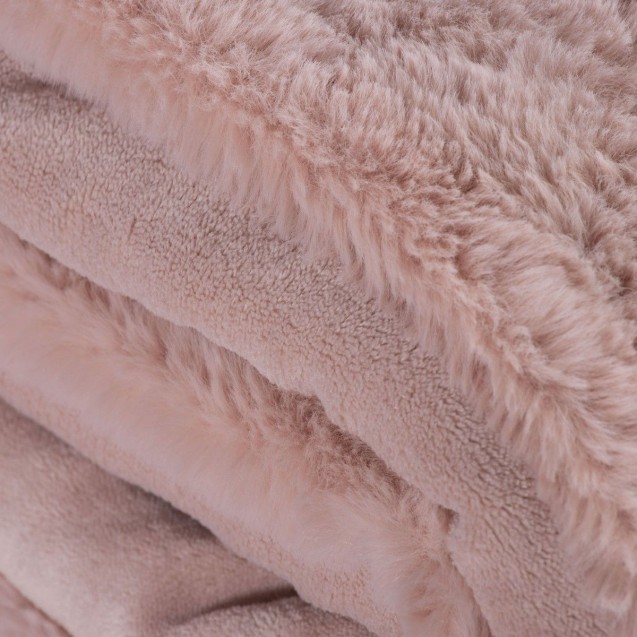 Κουβέρτα Γούνινη Υπέρδιπλη Nef-Nef Warmer Pink 240x220 Κουβέρτα Γούνινη Υπέρδιπλη Nef-Nef Warmer Pink 240x220