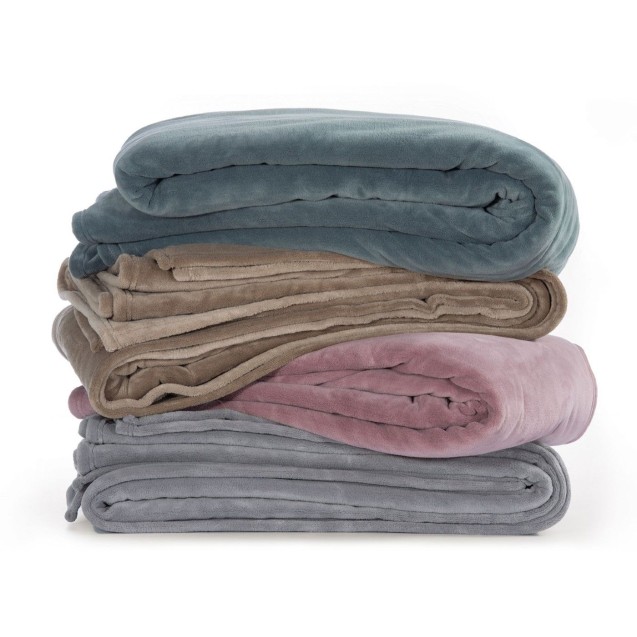 Κουβέρτα Fleece Υπέρδιπλη Nef-Nef Cosy Mauve 220x240 Κουβέρτα Fleece Υπέρδιπλη Nef-Nef Cosy Mauve 220x240