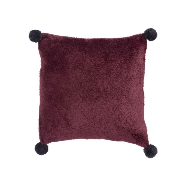Μαξιλάρι Διακόσμησης με Sherpa Nef-Nef Miaris Rouge 50x50 Μαξιλάρι Διακόσμησης με Sherpa Nef-Nef Miaris Rouge 50x50