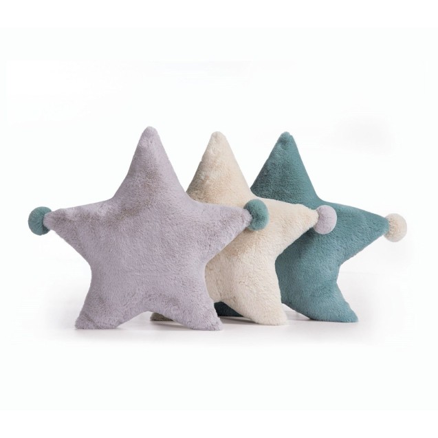 Βρεφικό Μαξιλάρι Διακόσμησης Nef-Nef Baby Star Dusty Aqua 45x45 Βρεφικό Μαξιλάρι Διακόσμησης Nef-Nef Baby Star Dusty Aqua 45x45