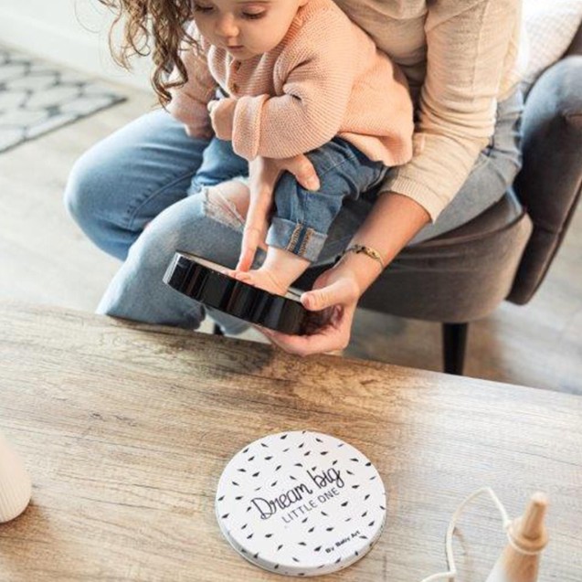 Κουτί για Αποτύπωμα Baby Art Magic Box Black & White BR76726 Κουτί για Αποτύπωμα Baby Art Magic Box Black & White BR76726