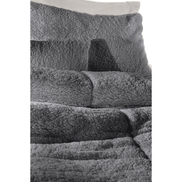 Πάπλωμα Υπέρδιπλο Guy Laroche Mouton Anthracite 220x240 Πάπλωμα Υπέρδιπλο Guy Laroche Mouton Anthracite 220x240