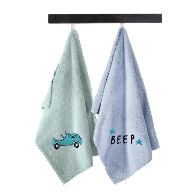 Σετ Βρεφικές Πετσέτες 2 Τεμαχίων Guy Laroche Baby Towels Boy Set 3 35x50 Σετ Βρεφικές Πετσέτες 2 Τεμαχίων Guy Laroche Baby Towels Boy Set 3 35x50