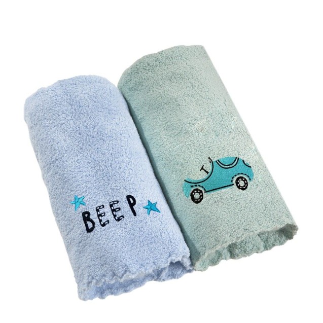 Σετ Βρεφικές Πετσέτες 2 Τεμαχίων Guy Laroche Baby Towels Boy Set 3 35x50 Σετ Βρεφικές Πετσέτες 2 Τεμαχίων Guy Laroche Baby Towels Boy Set 3 35x50
