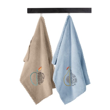 Σετ Πετσέτες Κουζίνας 2 Τεμαχίων Guy Laroche Gourmet Kitchen Set 15 35x50