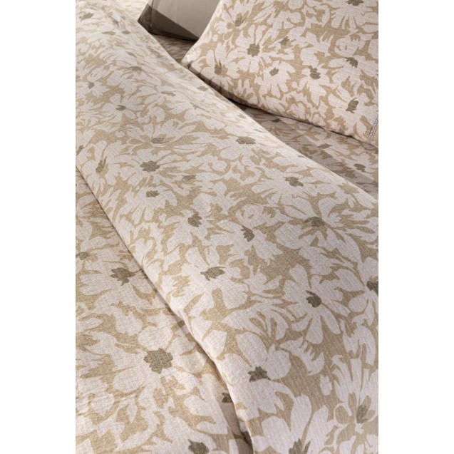 Σετ Σεντόνια Φανελένια Μονά 3 Τεμαχίων Guy Laroche Martin Almond 170x265 Σετ Σεντόνια Φανελένια Μονά 3 Τεμαχίων Guy Laroche Martin Almond 170x265