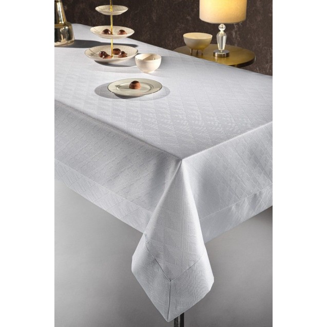 Τραπεζομάντηλο Guy Laroche Motion Silver 160x320 Τραπεζομάντηλο Guy Laroche Motion Silver 160x320