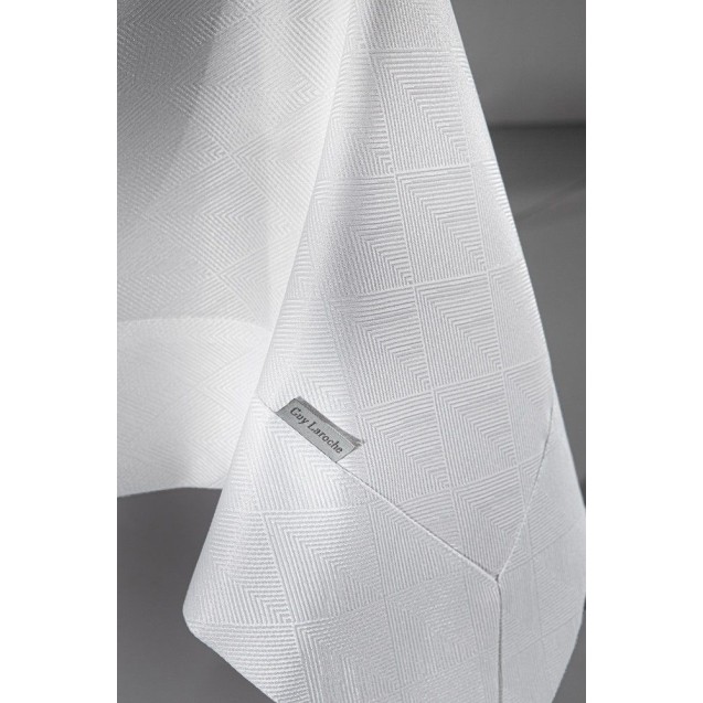 Τραπεζομάντηλο Guy Laroche Motion White 160x320 Τραπεζομάντηλο Guy Laroche Motion White 160x320