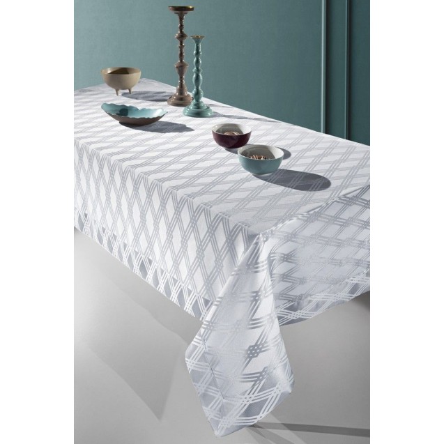 Τραπεζομάντηλο Guy Laroche Ottimo Silver 160x320 Τραπεζομάντηλο Guy Laroche Ottimo Silver 160x320