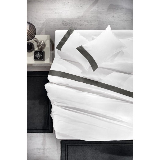 Σετ Ταπέτα Κρεβατοκάμαρας 2 Τεμαχίων Guy Laroche Softy Black 60x120 Σετ Ταπέτα Κρεβατοκάμαρας 2 Τεμαχίων Guy Laroche Softy Black 60x120