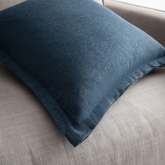 Μαξιλαροθήκη Διακόσμησης Gofis Home Isolde Jean Blue 460/09 43x43 Μαξιλαροθήκη Διακόσμησης Gofis Home Isolde Jean Blue 460/09 43x43