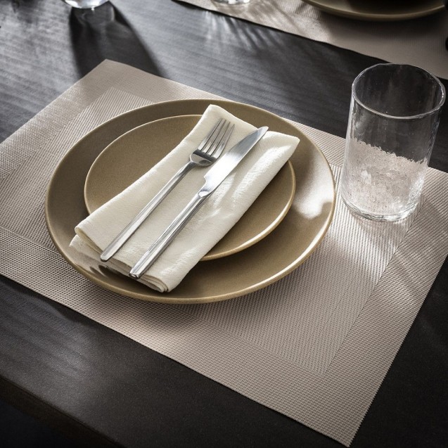 Σετ Φαγητού 4 Ατόμων Gofis Home Waverly Shell Beige 132/06 Σετ Φαγητού 4 Ατόμων Gofis Home Waverly Shell Beige 132/06