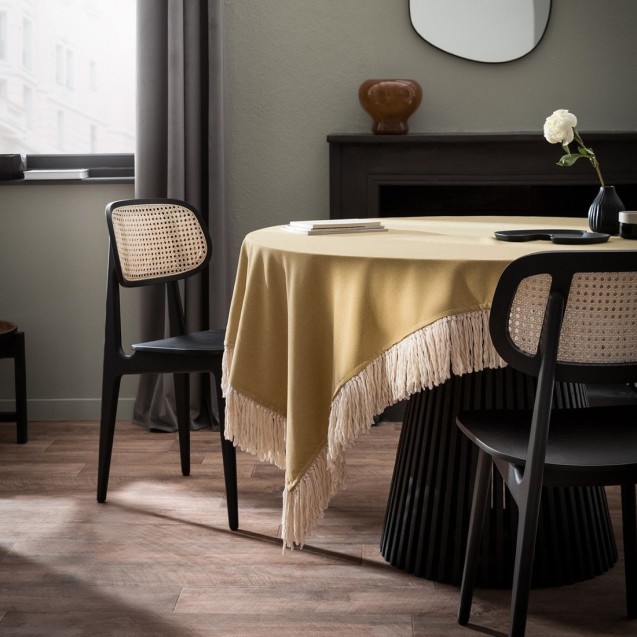 Τραπεζομάντηλο Gofis Home Cersei Champagne 453/37 165x165 Τραπεζομάντηλο Gofis Home Cersei Champagne 453/37 165x165