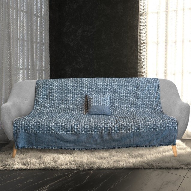 Μαξιλαροθήκη Διακόσμησης Sb Home Krizia Denim 40x40 Μαξιλαροθήκη Διακόσμησης Sb Home Krizia Denim 40x40