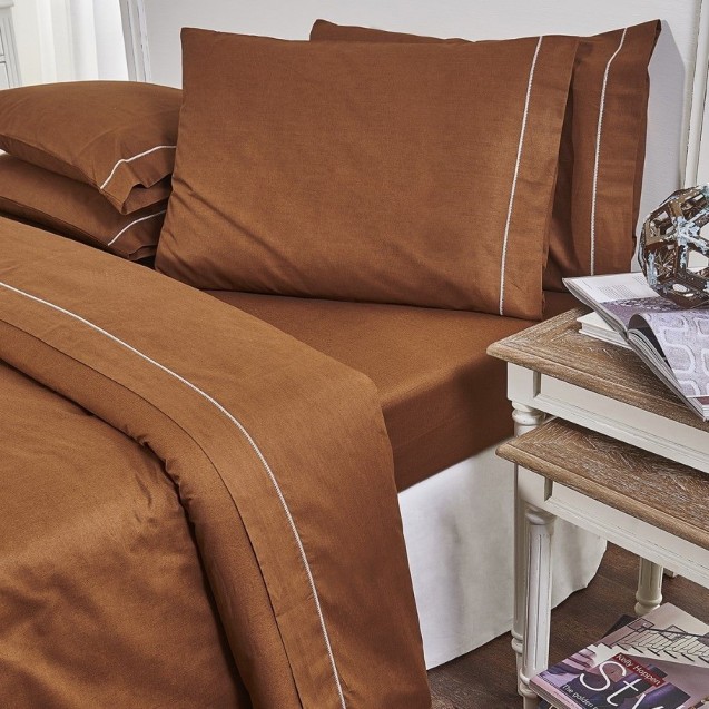 Παπλωματοθήκη Υπέρδιπλη 19V69 Arcobaleno Bello Chocolate 230x250 Παπλωματοθήκη Υπέρδιπλη 19V69 Arcobaleno Bello Chocolate 230x250