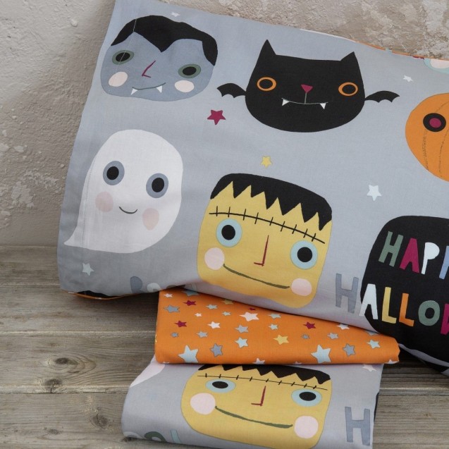 Σετ Παιδικά Σεντόνια Μονά 3 Τεμαχίων Nima Happy Halloween 170x255 Σετ Παιδικά Σεντόνια Μονά 3 Τεμαχίων Nima Happy Halloween 170x255