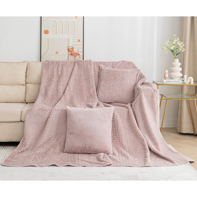 Ριχτάρι Πολυθρόνας Silk Fashion NX201 Pink 180x180 Ριχτάρι Πολυθρόνας Silk Fashion NX201 Pink 180x180