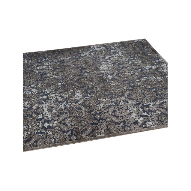 Χαλί Στρόγγυλο Madi Branches Grey Δ140 Χαλί Στρόγγυλο Madi Branches Grey Δ140