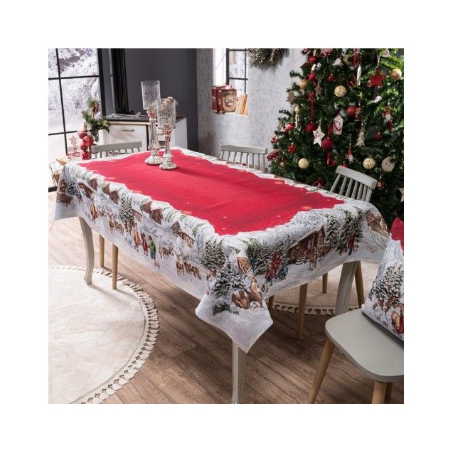 Τραπεζομάντηλο Teoran Kloten 140x140 Τραπεζομάντηλο Teoran Kloten 140x140