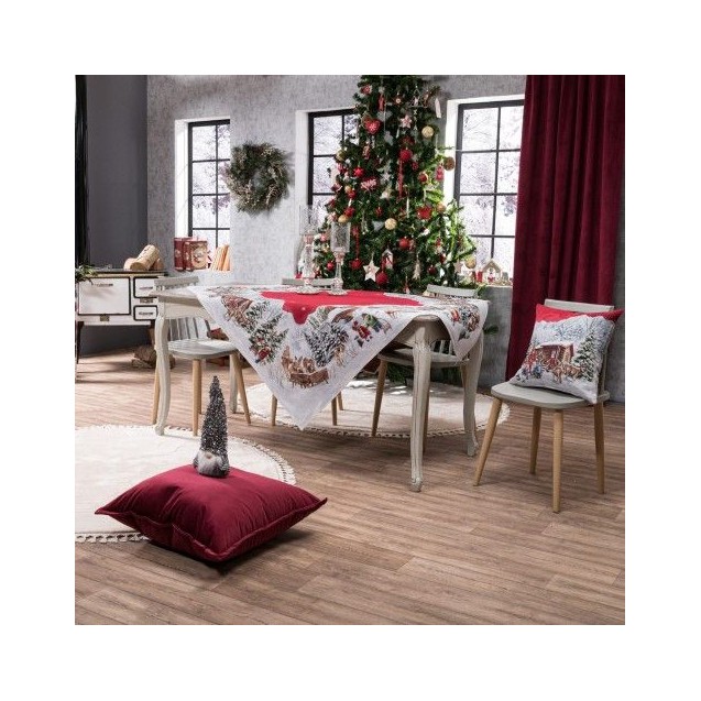Τραπεζομάντηλο Teoran Kloten 140x140 Τραπεζομάντηλο Teoran Kloten 140x140