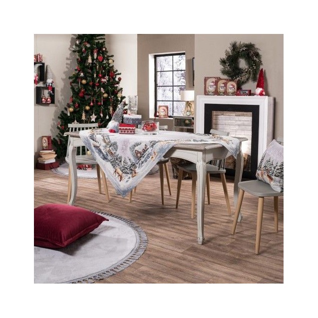 Τραπεζομάντηλο Teoran Baden 140x140 Τραπεζομάντηλο Teoran Baden 140x140