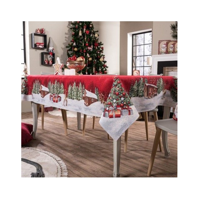 Τραπεζομάντηλο Teoran Rudolph 140x220 Τραπεζομάντηλο Teoran Rudolph 140x220