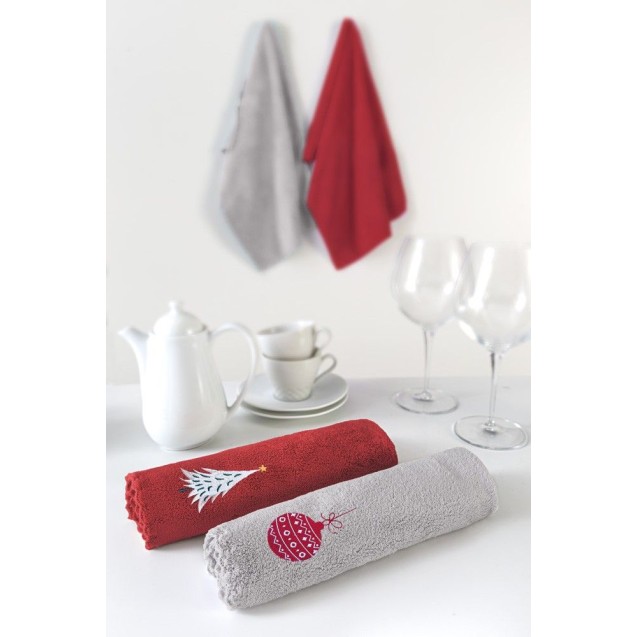Σετ Πετσέτες 2 Τεμαχίων Saint Clair Christmas Towels Set 2 35x50 Σετ Πετσέτες 2 Τεμαχίων Saint Clair Christmas Towels Set 2 35x50