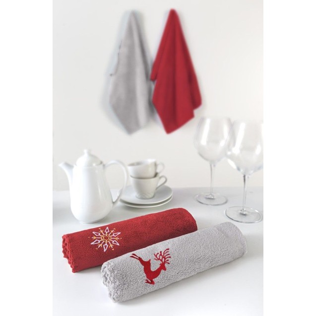 Σετ Πετσέτες 2 Τεμαχίων Saint Clair Christmas Towels Set 3 35x50 Σετ Πετσέτες 2 Τεμαχίων Saint Clair Christmas Towels Set 3 35x50