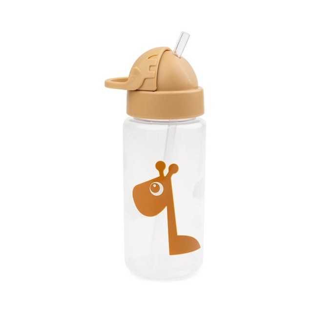 Πλαστικό Παγούρι με Καλαμάκι Done By Deer Raffi Mustard 350ml BR76442 Πλαστικό Παγούρι με Καλαμάκι Done By Deer Raffi Mustard 350ml BR76442
