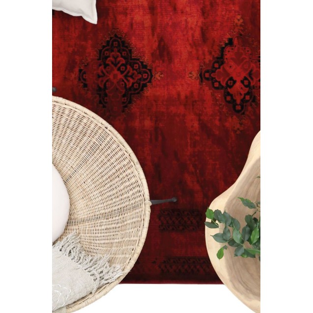 Χαλί Royal Carpet Afgan 9870H RED 200x290 Χαλί Royal Carpet Afgan 9870H RED 200x290