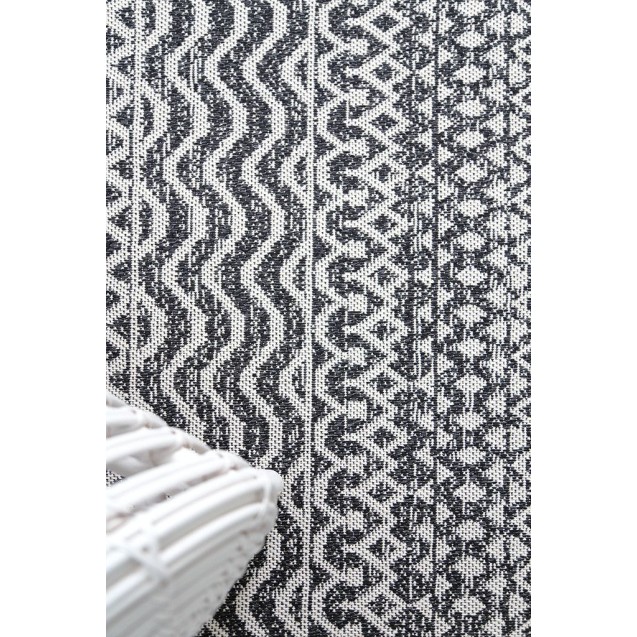 Χαλί Royal Carpet Casa Cotton BLACK 22077 157x230 Χαλί Royal Carpet Casa Cotton BLACK 22077 157x230