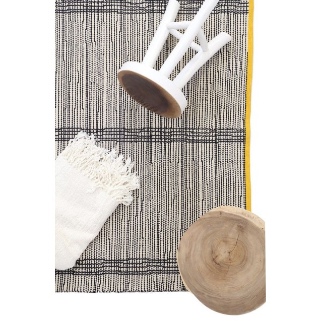 Χαλί Διάδρομος Royal Carpet Urban Cotton Kilim Marshmallow Old Gold 70x140 Χαλί Διάδρομος Royal Carpet Urban Cotton Kilim Marshmallow Old Gold 70x140