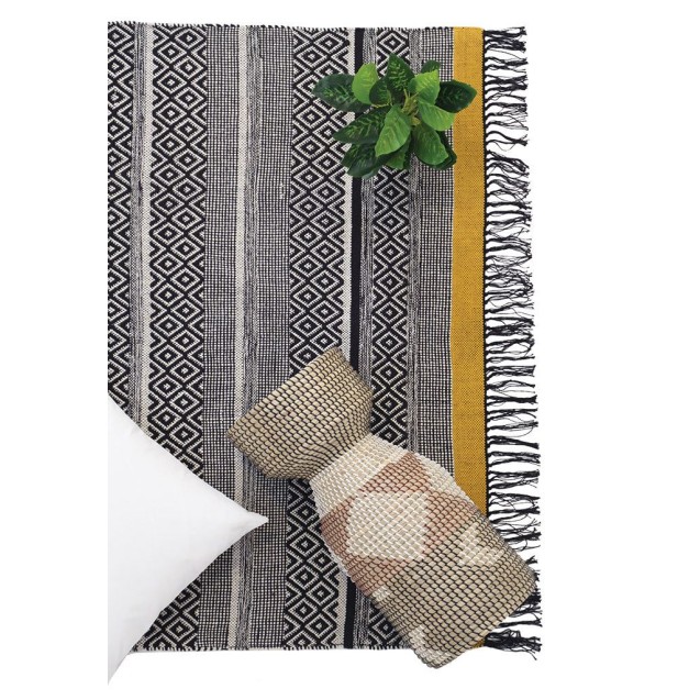 Χαλί Royal Carpet Urban Cotton Kilim Amelia Chai Tea 130x190 Χαλί Royal Carpet Urban Cotton Kilim Amelia Chai Tea 130x190