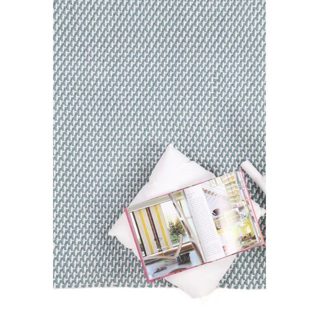 Χαλί Royal Carpet Duppis OD2 White Blue 160x230 Χαλί Royal Carpet Duppis OD2 White Blue 160x230