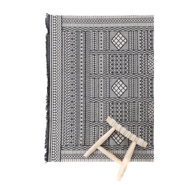 Χαλί Royal Carpet Casa Cotton BLACK 22094 127x190 Χαλί Royal Carpet Casa Cotton BLACK 22094 127x190