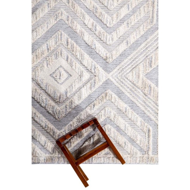 Χαλί Royal Carpet La Casa 723A WHITE L.GRAY 200x250 Χαλί Royal Carpet La Casa 723A WHITE L.GRAY 200x250