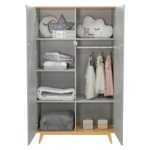 Ντουλάπα Δίφυλλη Bebe Stars Oslo 461-25 Ντουλάπα Δίφυλλη Bebe Stars Oslo 461-25