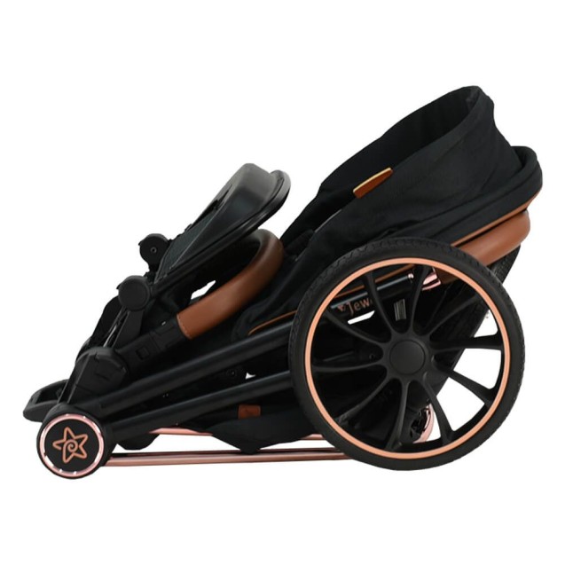 Πολυκαρότσι Bebe Stars Jewel Volcano Black 350-188 Πολυκαρότσι Bebe Stars Jewel Volcano Black 350-188