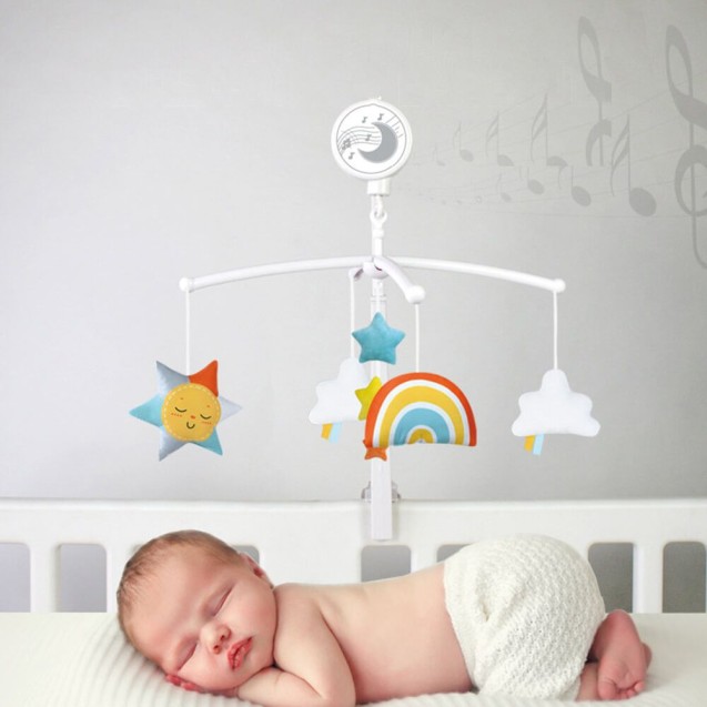 Mobile Κούνιας Bebe Stars Rainbow 854-100 Mobile Κούνιας Bebe Stars Rainbow 854-100