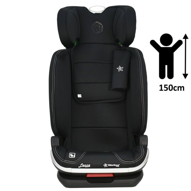 Κάθισμα Αυτοκινήτου Bebe Stars Leon Plus Isofix I-Size Black 944-188 Κάθισμα Αυτοκινήτου Bebe Stars Leon Plus Isofix I-Size Black 944-188