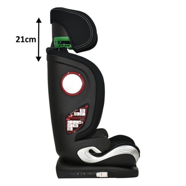 Κάθισμα Αυτοκινήτου Bebe Stars Leon Plus Isofix I-Size Black 944-188 Κάθισμα Αυτοκινήτου Bebe Stars Leon Plus Isofix I-Size Black 944-188