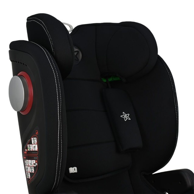 Κάθισμα Αυτοκινήτου Bebe Stars Leon Plus Isofix I-Size Black 944-188 Κάθισμα Αυτοκινήτου Bebe Stars Leon Plus Isofix I-Size Black 944-188